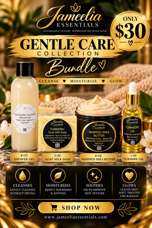 🤍 Jameelia Essentials — The Gentle Care Collection